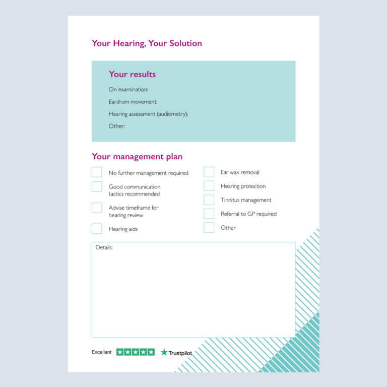 Management Plan & Understanding Results Insert