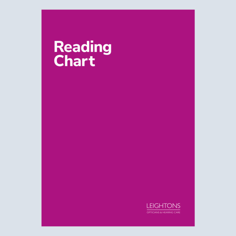 Reading Chart Leaflet