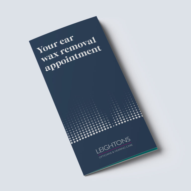 Ear Wax Removal Appointment Leaflets