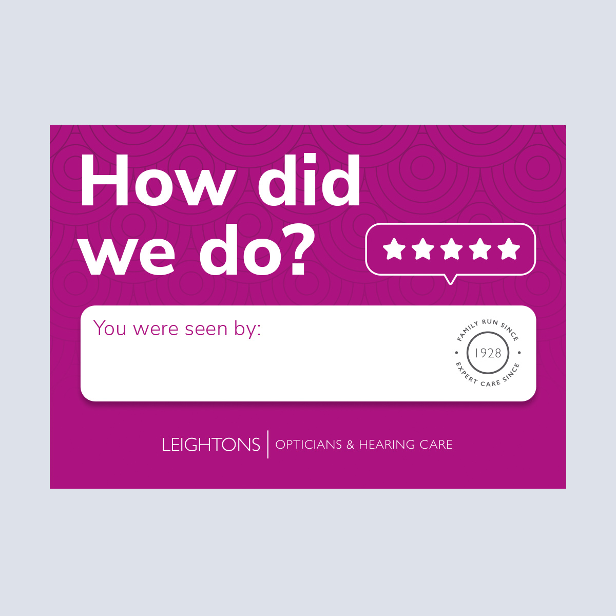 How Did We Do Trustpilot Cards