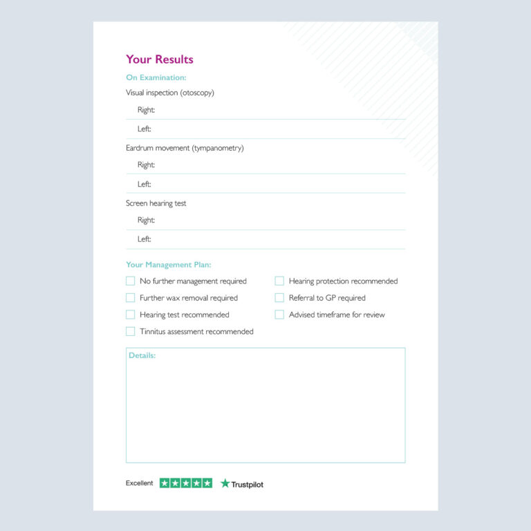Your Results Insert