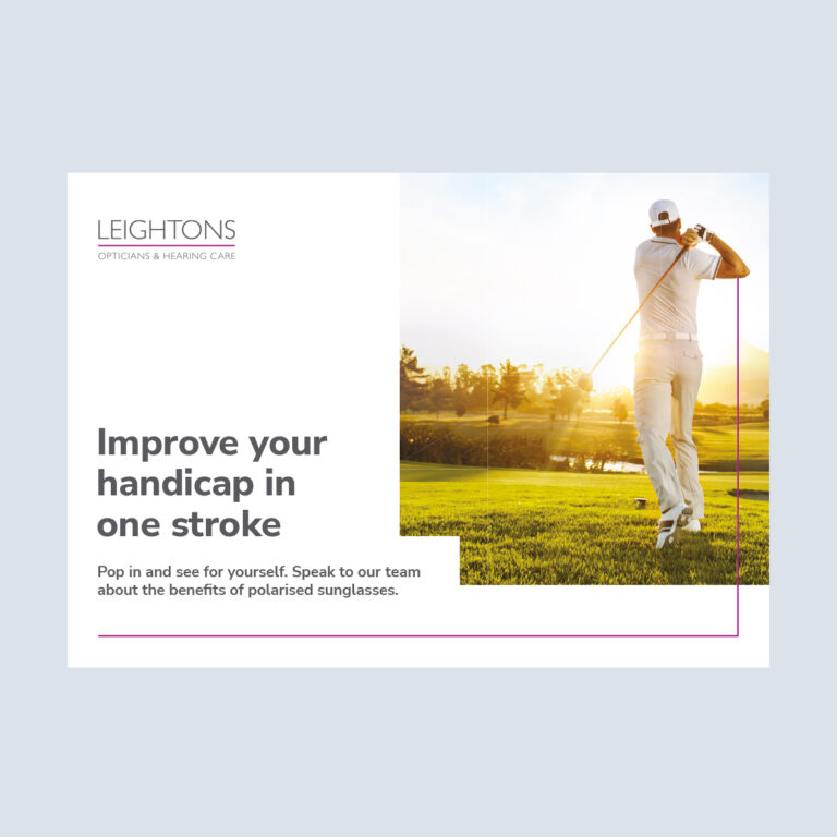 Sunglasses-Golf Postcards