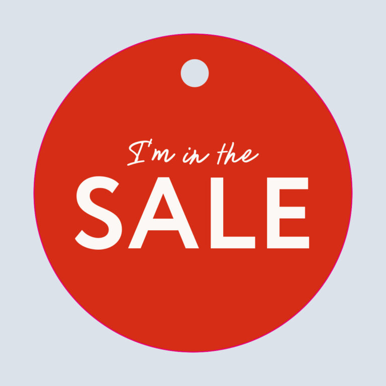 Sale 30mm Swing Tags