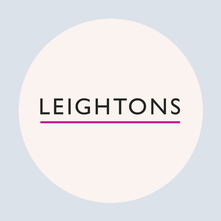 Leightons Round Stickers